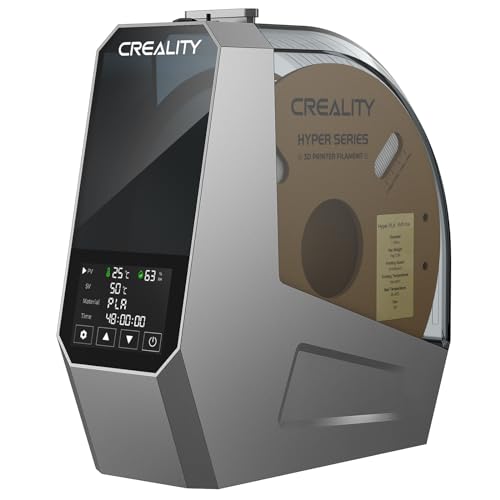 Creality Officiel SÃ©cheur de Filaments pour Filaments d'Imprimante 3D FDM, avec chauffage Ã  360 Â°, Ventilateur intÃ©grÃ©, dÃ©shydrateur de filament amÃ©liorÃ©, filament PLA ABS PETG TPU 1,75/2,85 mm