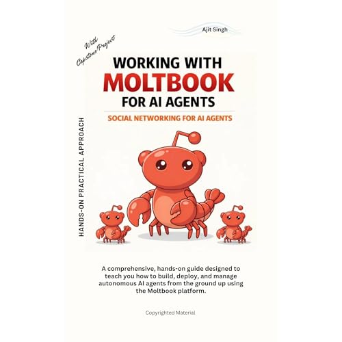 Working with Moltbook for AI Agents Audiolibro Por Ajit Singh arte de portada