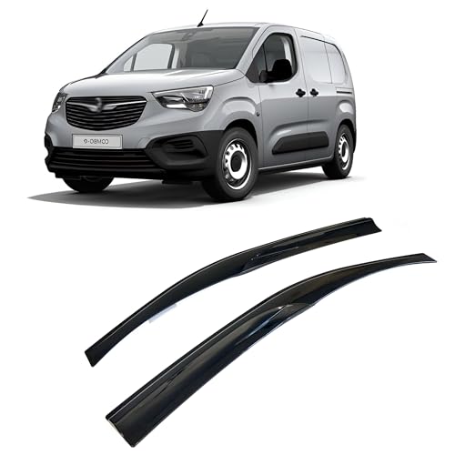 Déflecteurs d'air Opel Combo E roulé sans pluie - Voyagez l'esprit libre en voiture