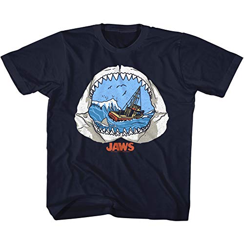 Jaws Movie Jaw View Toddler Short Sleeve T-Shirt Graphic Tee