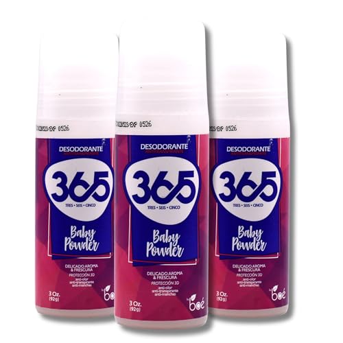 Desodorante Antitranspirante Baby Powder 3 oz Pack 3 miniatura 1