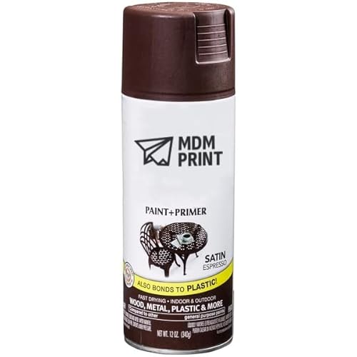 Spray Paint, Espresso, Satin, 12 Oz #TOP7