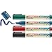 Produktbild edding 32 EcoLine Flipchartmarker Set - bunte Farben - 4 Stifte - Keilspitze 1-5 mm - Stift zum Schreiben und Markieren auf Flipcharts - Tinte schlägt nicht durch Papier-trocknet nicht aus-nachfüllbar