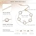 18K Gold Plated Four Leaf Clover Bracelet 3PC Lucky Clover Bracelets Set for Women Adjustable Cute Fashion Flower Bracelets Christmas Birthdays Holidays Jewelry Gifts (Black+White+Gold)