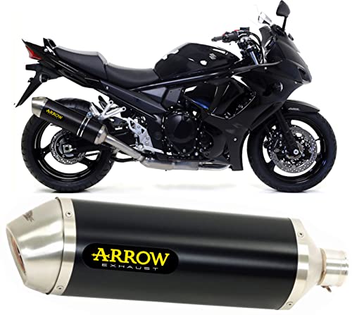 Silenciador Arrow homologado y conector para Suzuki GSX 1250 FA 2012