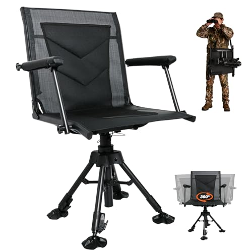 JOMAILIEEL Silent Swivel Hunting Chair