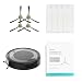 Lefant Replacement Parts, 4 Side Brushes and 4 High-Efficiency Filters, Accessories Kit for Robotic Vacuum T700 M500 M300