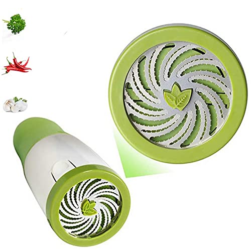 Herb Grinder Spice Mill Parsley Shredder Chopper Vegetable Cutter Garlic Coriander Spice Grinder...