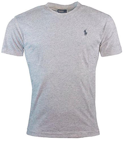 Image of Ralph Lauren Men's Pony Logo T-Shirt (Large, Gray-Heather)