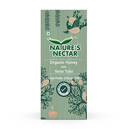 Image of Nature's Nectar Organic Honey with Vana Tulsi 325g