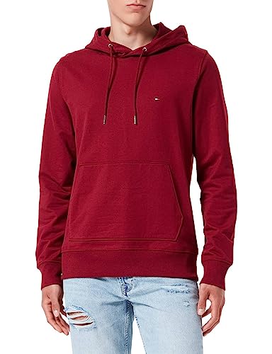 Tommy Hilfiger 1985 Hoody MW0MW24352 Sweat à Capuche, Rouge (Rouge), L Homme Tommy Hilfiger 1985 Hoody MW0MW24352 Sweat à Capuche, Rouge (Rouge), L Homme