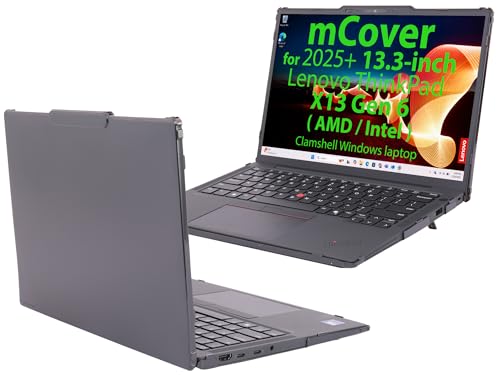 Coque Lenovo ThinkPad X13 Gen 6 compatible charnière 180° mCover noire
