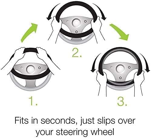 Bling Diamond Leather Steering Wheel Cover, Golden Steering Wheel Covers for Women Girls with Crystal Rhinestones, Universal Fit 14.5-15 Inch Car Steering Wheel Bling Cover Accessories - Image 6