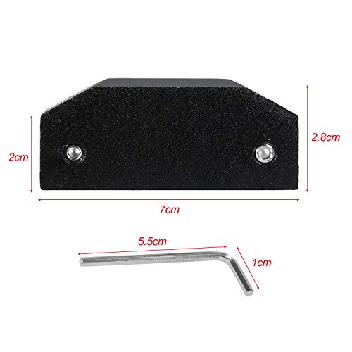 Adaptador KKmoon Jack Lift Point Pad, ferramenta Jack Pad de alumínio para soalho, compatível com 5ª