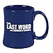 The Last Word with Lawrence O'Donnell Logo Ceramic Diner Mug, Cobalt Blue 14 oz - Official Coffee Mug As Seen On MSNBC
