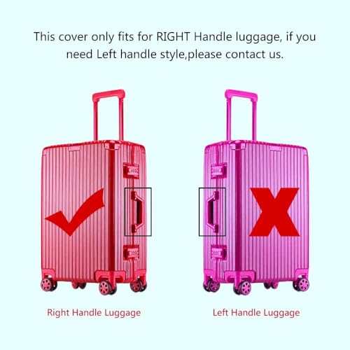 Suitcase Cover Black Luggage Protector White Wheat Design Letter P Washable Travel Baggage Covers Fit 22-24 Inch Luggage3