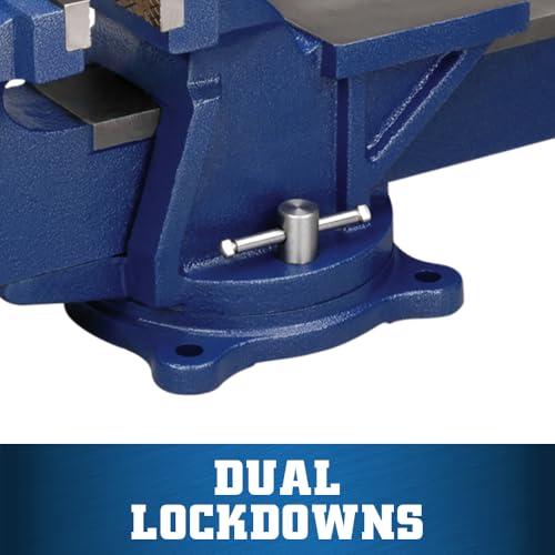 Wilton General Purpose Bench Vise, 6" Jaw Width, 5" Max Jaw Opening, 3" Throat (11106) - Image 5