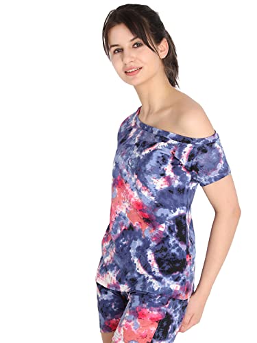 Image of CHKOKKO Women's Polyester Regular Fit Crop Top