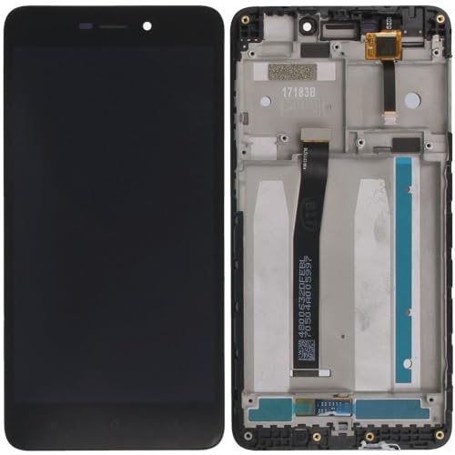 Image of Original LCD Display with Touch Screen Combo for Redmi 4A - Black (with Frame)