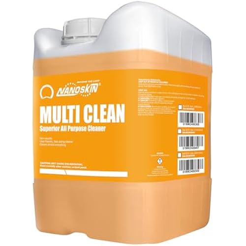 Nanoskin MULTI CLEAN All Purpose Cleaner for Dirt Grease Removal, 5 Gallon