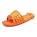 YXX Zapatos De Langosta - Langosta Flops | Sandalias Unisex, Chanclas, Mujeres Sandalias Ducha Suaves Y Creativas Hombres Casual Toboganes,Naranja,150