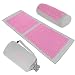 Tappetino per Agopressione XXL - Tappetino per Digitopressione con Cuscino - Set per Digitopressione - Tappetino per Massaggio per Alleviare il Dolore e la Tensione Muscolare (rosa)
