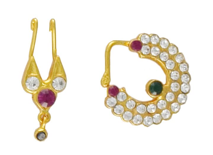 Deity God Jewellery Stone Nathu Bulaki (Nose Pins) for all Gods and Goddesses (78042M) (B0BN3NFG6Y) Amazon Price History, Amazon Price Tracker