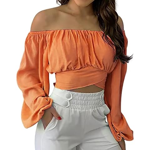 Top Corto con Hombros Descubiertos Cover