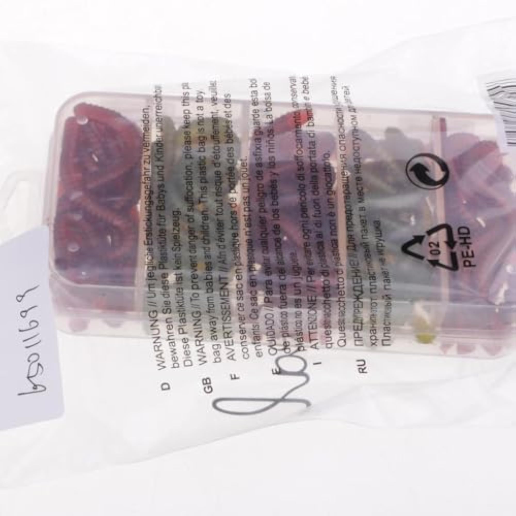 50pcs Soft Fishing Lures Bionic Earthworm Lures