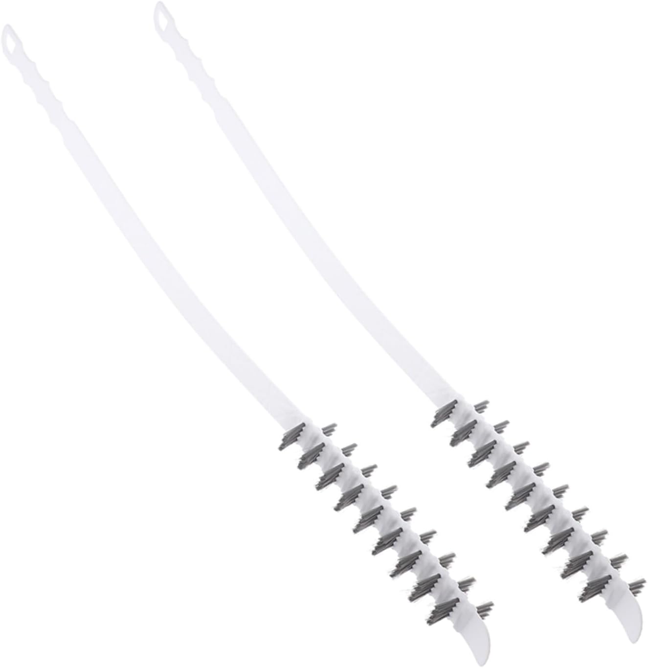 2pcs Flexible Washing Machine Cleaning Brush Long Handle Drum Dryer Vent Cleaner for Efficient Household Use Front Load Washers and Appliance Maintenance