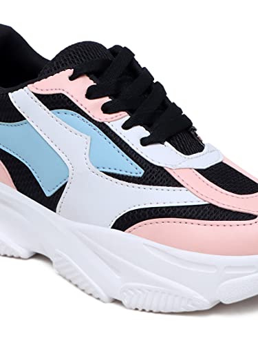 Image of KNOOS Girl's Walking Gym Training Workout Shoes Sneakers for Women