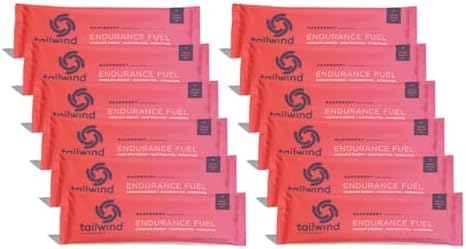 Tailwind Nutrition Caffeinated Endurance Fuel, Raspberry Buzz, 12 Servings