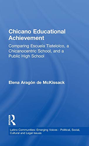 Chicano Educational Achievement: Comparing Escuela Tlatelolco, A Chicanocentric School, and a Public High School...