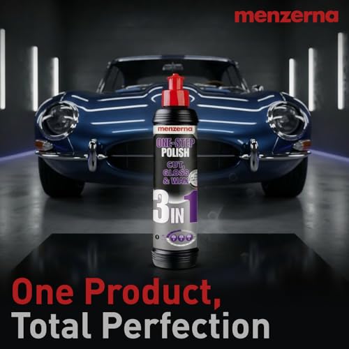 menzerna One-Step Polish 3in1 I Medium Cut Polish with High Gloss Finish & Seal in One I Buffing & Polishing Compound for Car Maintenance I Swirls, Holograms & Scratches I Car Body Repair I 16 fl oz. by menzerna - Image 7