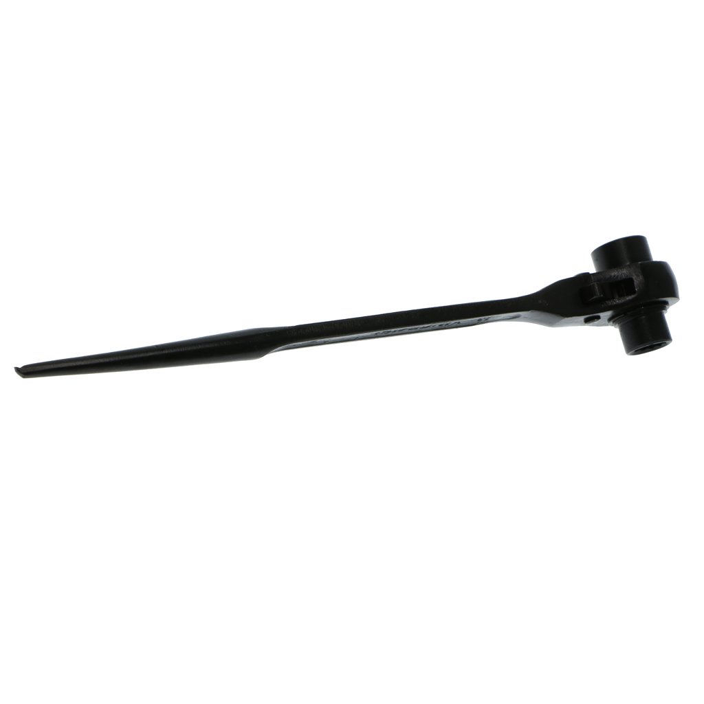 Skkwjege 19-24 Mm Scaffolding Scaffold Podger Ratchet Spanner Ratcheting Wrench Black