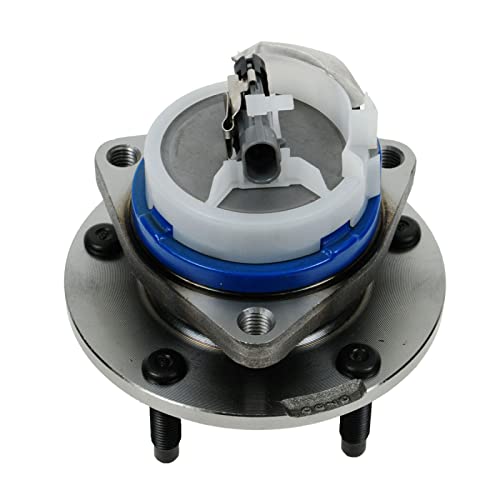 Image of TRQ 2 Piece Front Wheel Bearing & Hub Assembly Set Compatible with 2004-2008 Cadillac XLR 1997-2008 Chevrolet Corvette