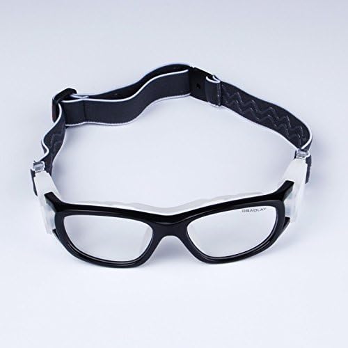EnzoDate Children Basketball Goggles Sports Glasses Protective Soccer Glasses with Replaceable Lens Boys Girls Teenage - Image 4
