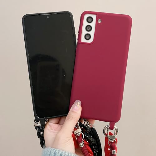 Housse Samsung S24 Ultra抗震挂绳解决手机滑落问题