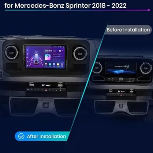 Pantalla para Mercedes-Benz Sprinter 2018-2022 con CarPlay para viajar conectado 2