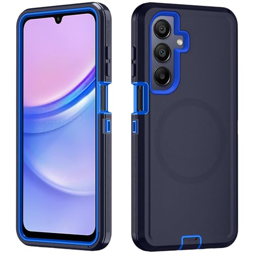 Coque Samsung A15 antichoc robuste Asuwish anti-chute avec verre de protection