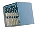 Cle-Line C21119 1/16 in.-1/2 in. Steam Oxide Finish High Speed Steel 135-Degree Split Point Twist Drill Bit Set (29-Piece Set)