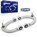 JC Whitney JFBAJCWCA00572 Set of 2 Control Arm with Ball Joint Assembly (Front Upper) - Compatible with Cadillac SRX 2004-2009, CTS 2008-2014, STS 2005-2011