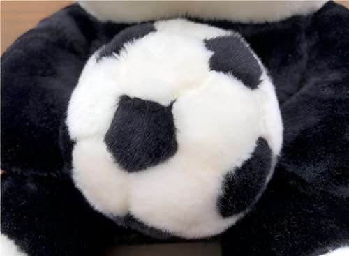 Image of Tickles Panda with Ball Soft Stuffed Plush Animal Toy for Kids Boys & Girls Birthday Gifts (Color: Black & White Size: 25 cm)