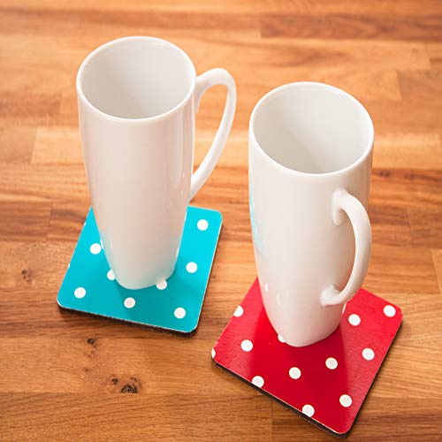 D-C-Fix 346-0627 Decorative Self-Adhesive Film, Polka Dot Red/Petersen Red, 17" X 78" Roll #TOP1