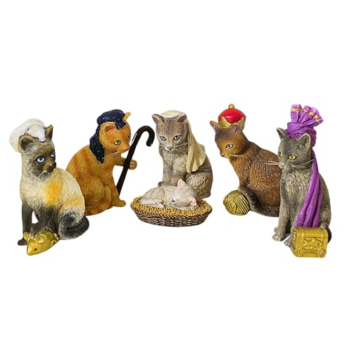 Roman Cat Pageant Creche Printed Box Purfect Pageant