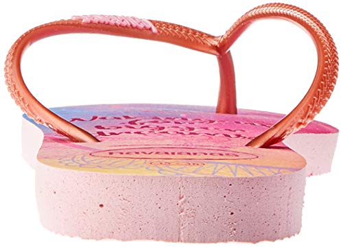 Chinelo Slim Princess, Havaianas, Feminino, Rosa Cream, 37/38