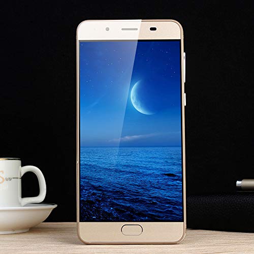 Unlocked 5.0'' Ultra-Thin Clear Screen Android Smartphone Worldwide Use - 5.1 Quad-Core GSM WiFi Dual SIM Dual Camera 2.0MP with Double LED Flash (Gold, 5.0" R11 MAX) - Thumbnail 6