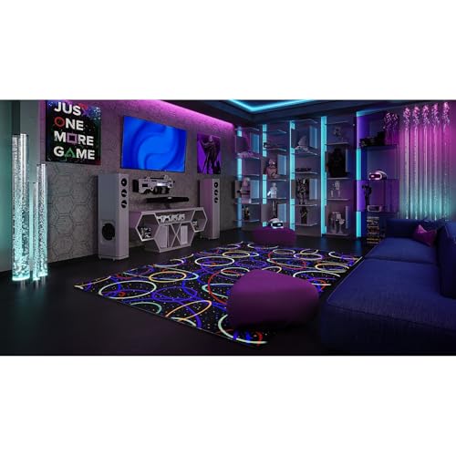 Tapete decorativo 4' x 6' Joy Carpets Looped miniatura 7