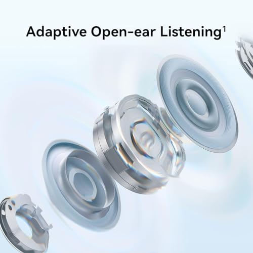 Image of Huawei FreeClip 2, Open-Ear Headphones, Wireless Bluetooth Headphones, Especially Lightweight for All-Day, 38 Hours Battery Life, iOS & Android, IP57, Blue
