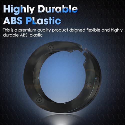 Image of OTO2EYE Bike Wheel Cover for 17 inch Wheel VS Raider 125 4Pcs Set ABS Plastic Black